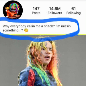 6ix9ine is back to Trolling!