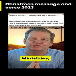 Christmas Message and Verse 2023