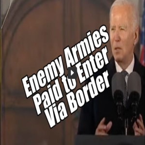 Enemy Armies Paid to Enter Via US Border! Marty Grisham LIVE. B2T Show Feb 28, 2023