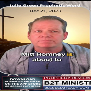 Explosive Proof of Uniparty in Washington! Julie Green Prophetic Word Dec 21, 2023