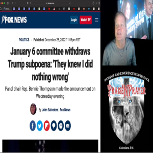 January 6th Committee Withdraws Trump Subpoena!!!