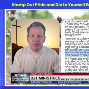 Stamp Out Pride and Die to Yourself Each Day