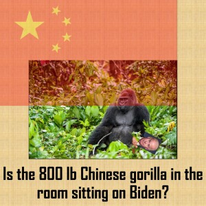 Is the 800 pound CCP gorilla in the room actually sitting on Joe Biden? Bonus episode-12