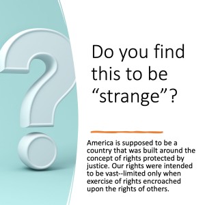 The way America is pretending that Marxist's rights are under attack is pretty strange.