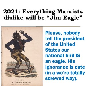 Jim Crow took some anabolics. Jim Eagle will be headline news for years to come. Because everything is racist.