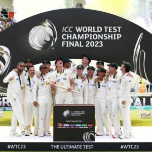 Podcast no. 219 - Australia create history and become the ICC  World Test Championship Winners for 2021-23 with a demolition of India at the Oval.