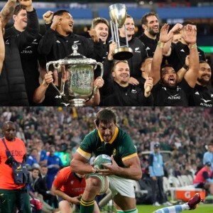 Podcast no. 275 - The All Blacks defeat Australia at the MCG for the 1st time, and in the process retain the Bledisloe Cup and the Rugby Championship, while South Africa defeat Argentina.