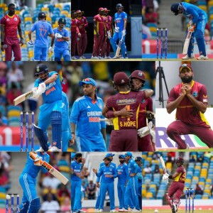 Podcast no. 276 - West Indies outclass India in all facets of the game in the 2nd ODI at Barbados to level the ODI Series and take the series into a decider.