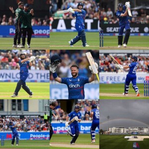 Podcast no. 348 - Ben Duckett scores maiden hundred but match ends in a no result at Bristol and England seal ODI Series victory over Ireland.