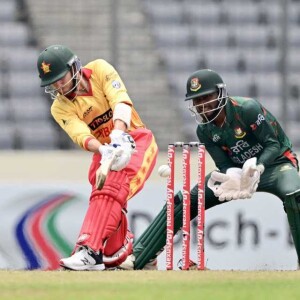 Brian Bennett’s all-round brilliance helps Zimbabwe get a consolation victory against Bangladesh in Dhaka. Bangladesh win the 5-match T20 Series 4-1.