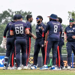 USA create history as the defeat Bangladesh and claim a historic series lead with a match to go in Dallas. Ahsan Ali Khan changed the game with a brilliant spell to help the USA create history.