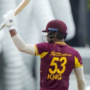Brandon King, Gudakesh Motie star for West Indies as the hosts take a series lead in a convincing win at Sabina Park in Jamaica.