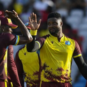 Romario Shepherd and Shamar Joseph star for the West Indies and help them take to victory over South Africa in Tarouba.