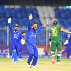 Afghanistan create history and seal a historic series victory over South Africa at Sharjah with one match left in the 3-match series. Gurbaz, Shah, Omarzai, and Rashid Khan star in memorable victory.