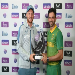 Podcast no.74 - 3-match ODI Series between England and South Africa ends in a draw. Rassie van der Dussen stars with the bat for South Africa.