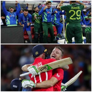 Podcast no.129 - Pakistan and England go through to the 2022 T20 World Cup semi-final by defeating New Zealand, and India, respectively, in dominant fashion