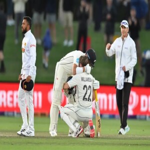 Podcast no. 161 - Kane Williamson and Daryl Mitchell help New Zealand pull off a pulsating final-ball victory over Sri Lanka in Christchurch.