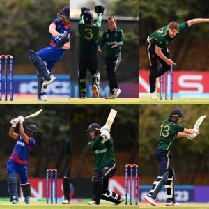 Podcast no. 257 - Ireland defeat Nepal in tense encounter at Harare to finish in 7th place at the ICC Cricket World Cup Qualifiers.