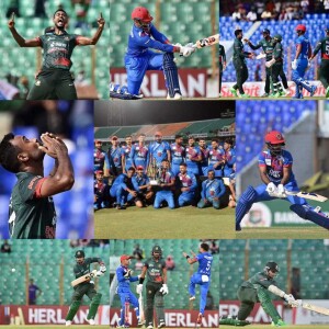 Podcast no. 264 - Shoriful Islam bowls to victory in the final ODI against Afghanistan but the Afghanis claim a memorable 2-1 ODI Series victory.