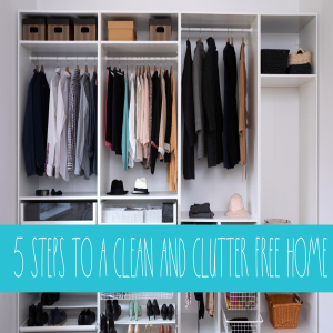 5 Steps for a Clean, Organized and Tidy Home | Clutterbug Podcast # 73