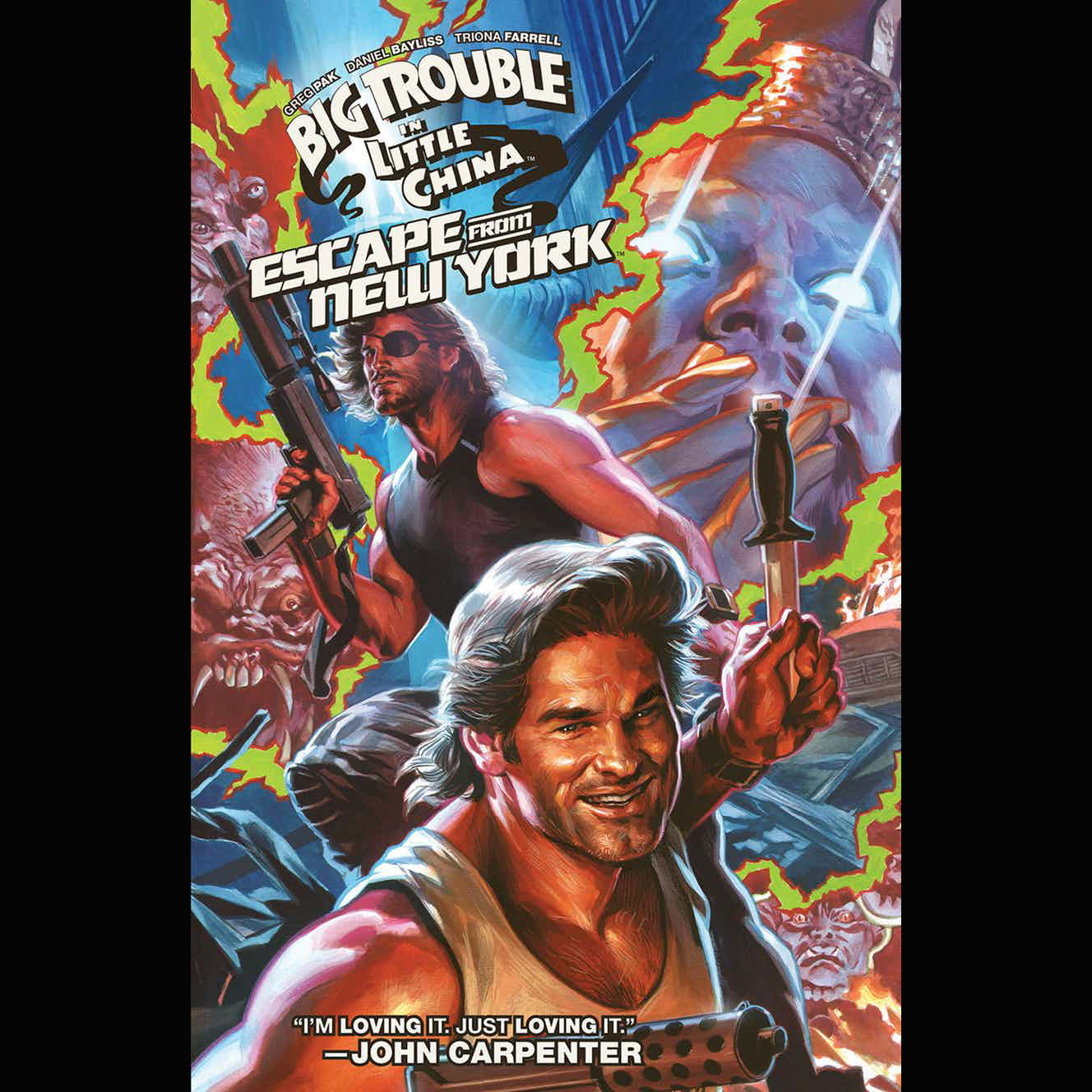 Big Trouble in Little China/Escape from New York by Greg Pak, Daniel Bayliss, and Triona Farrell