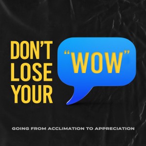 Don’t Lose Your ”Wow” - Part 2