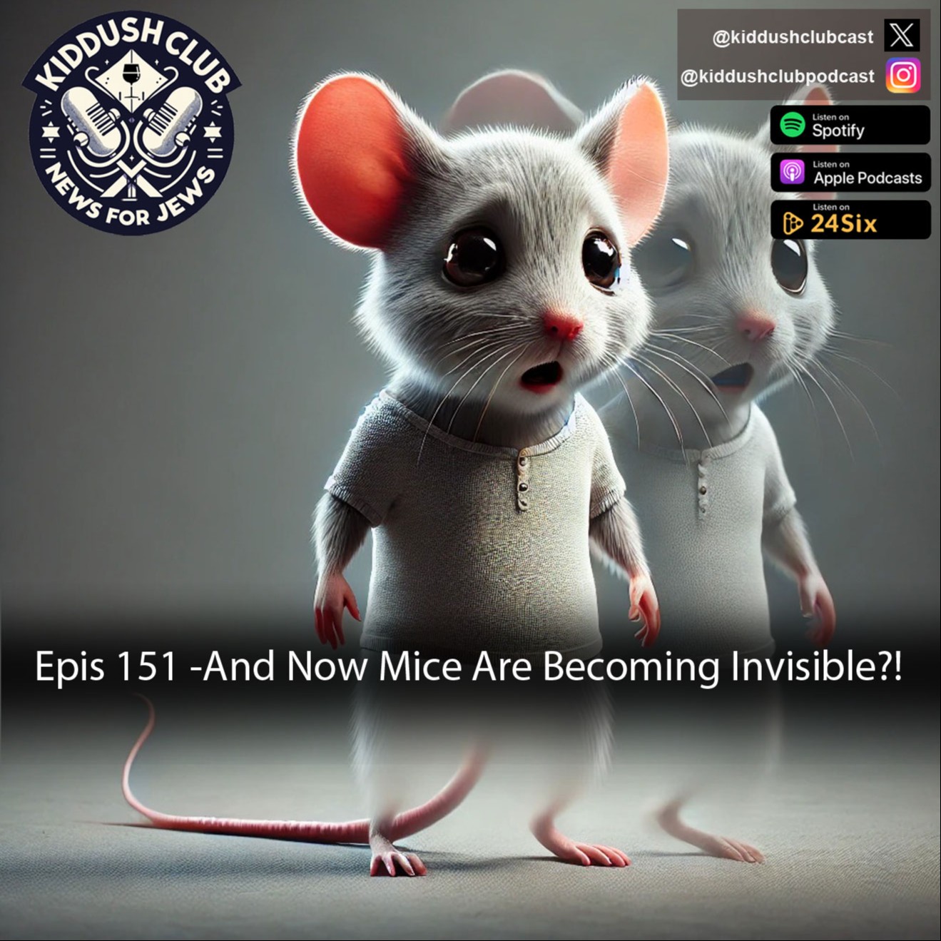 Epis 151 - And Now Mice Are Becoming Invisible??