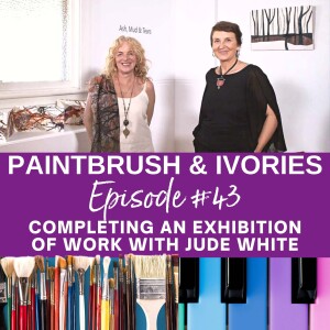 Completing an Exhibition of Work with Jude White