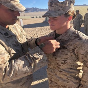 P-193 | Remain True to Yourself - First Female USMC 0331