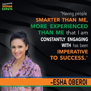 EIE01 - Overcoming Depression to Finding Purpose & Becoming Multiple Award Winning CEO, with Esha Oberoi
