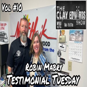 TESTIMONIAL TUESDAY W/ ROBIN MABRY (Vol #10)