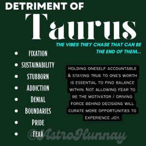 Detriment of Taurus