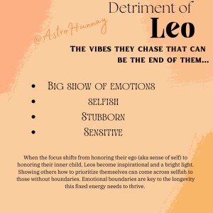 Detriment of Leo