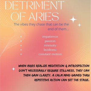 Detriment of Aries