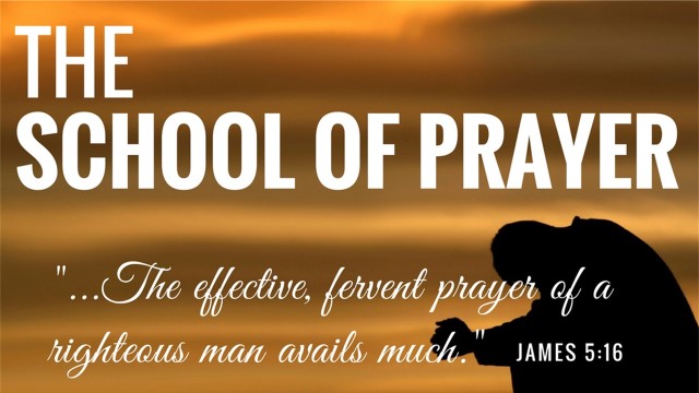 School Of Prayer: Hearing God's Voice