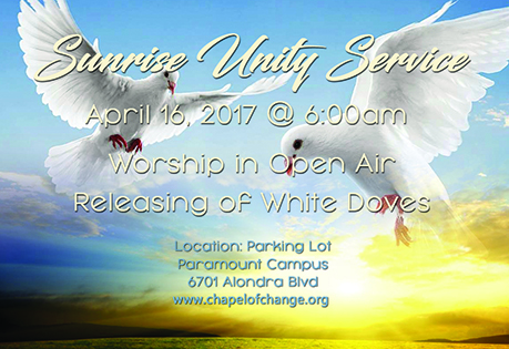 Resurrection Day 2017 Sunrise Service at Chapel of Change