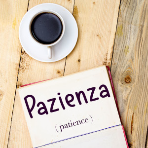 Italian Word of the Day: Pazienza (patience)
