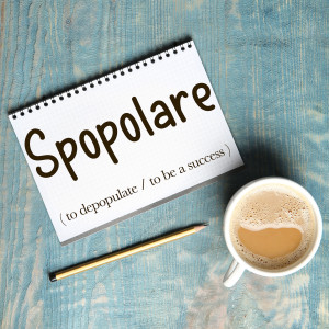 Italian Word of the Day: Spopolare (to depopulate / to be a success)