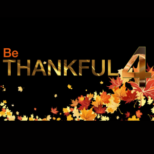 Be Thankful 4 (part 1) ”The Goodness of God”