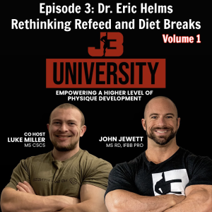 Episode 3: Dr. Eric Helms- Rethinking Refeed and Diet Breaks Volume 1