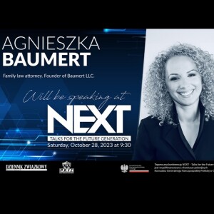 Prawniczka Agnieszka Baumert o drodze do wymarzonej kariery