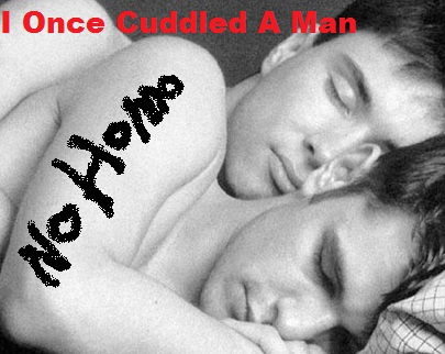 I cuddled a man once - No Homo