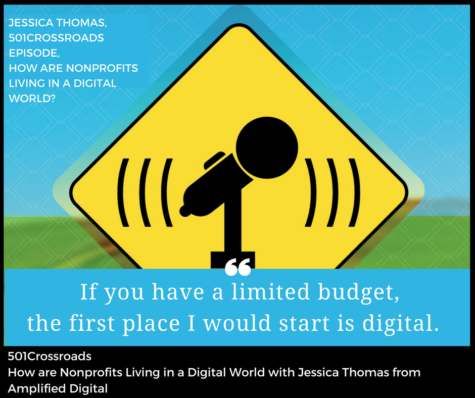 How are Nonprofits Living in a Digital World with Jessica Thomas from Amplified Digital
