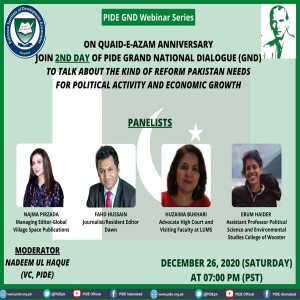 Grand National (Intellectual) Dialogue (For Reform) in Pakistan, Day-2
