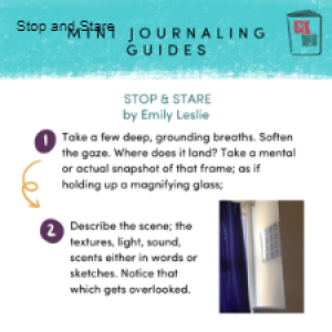 My Birth Maternal Journal Guide - Stop and Stare