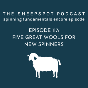 Episode 117: Five Great Wools for New Spinners