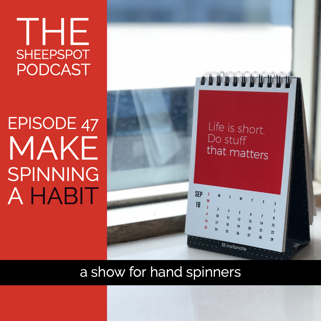 Episode 47: Make spinning a habit - podcast episode cover