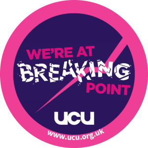 SUPPORT THE UCU STRIKE