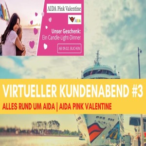 AIDA Pink Valentine: AIDA Kundenabend - Kreuzfahrtlounge