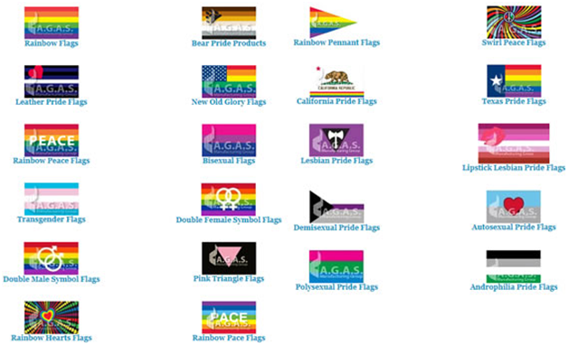 LGBT symbols used on pride flags – make your choice from the popular designs